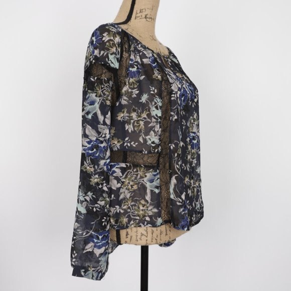 EC ASTR Floral Blouse size S - Picture 6 of 15